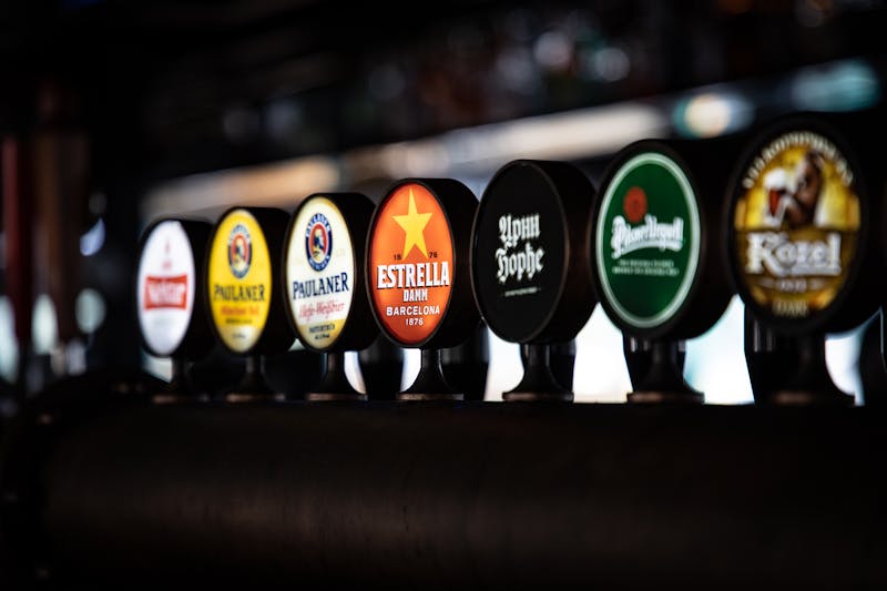 Outdoor patio seating at Pizza Luce with alfresco dining area